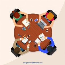 会议背景与业务圆桌会议