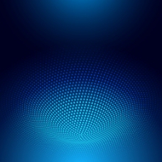 淘宝海报抽象蓝色圆环点孔旋窝背景