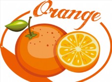卡通菠萝鲜橙
