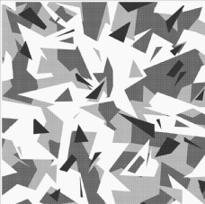 几何黑白灰迷彩四方连续底纹